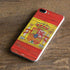 Spain Flag Dark Wood iPhone 8 Plus Skin